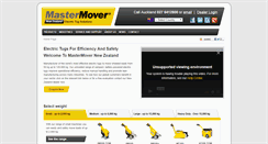 Desktop Screenshot of mastermover.co.nz