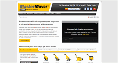 Desktop Screenshot of mastermover.es